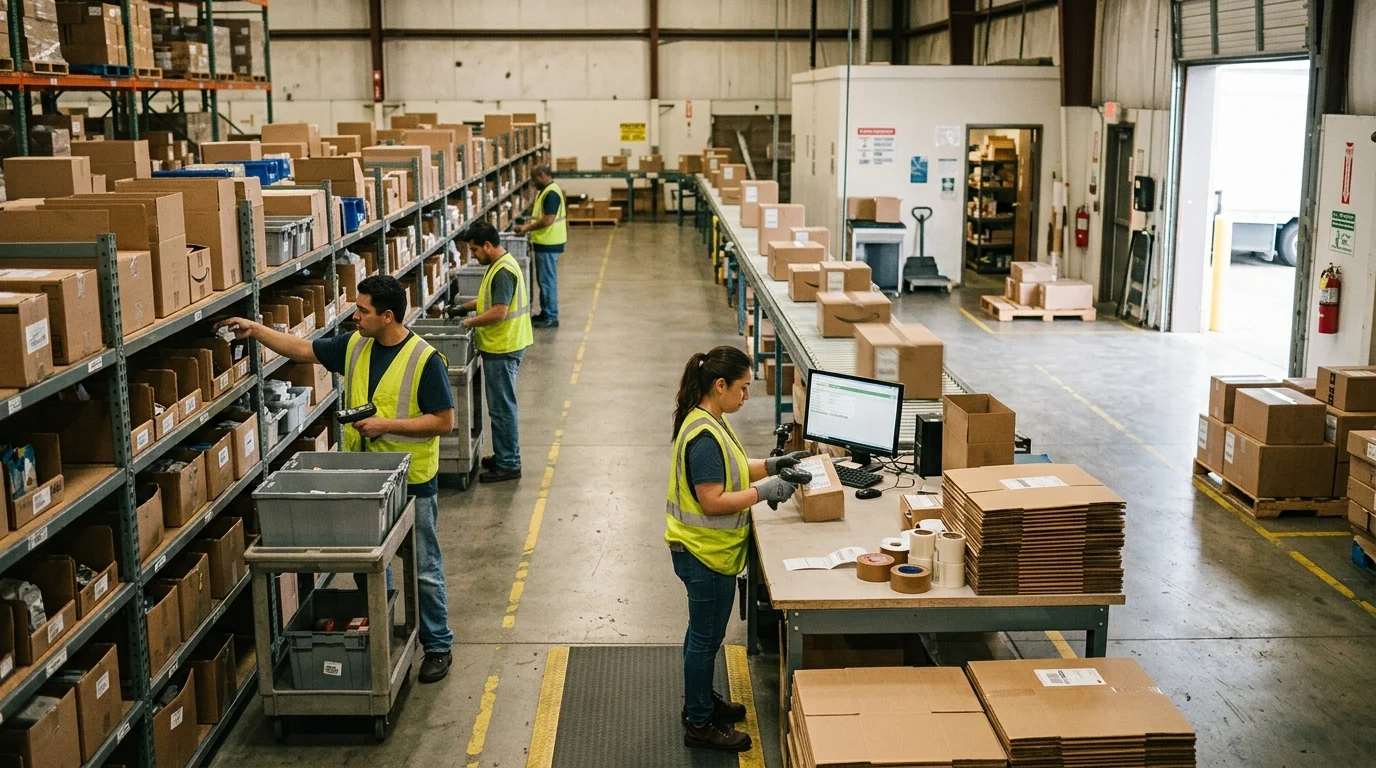 Picking QC And Packing